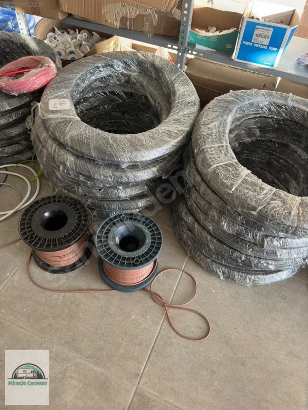 Karavan ve tekne için kalaylı kablo