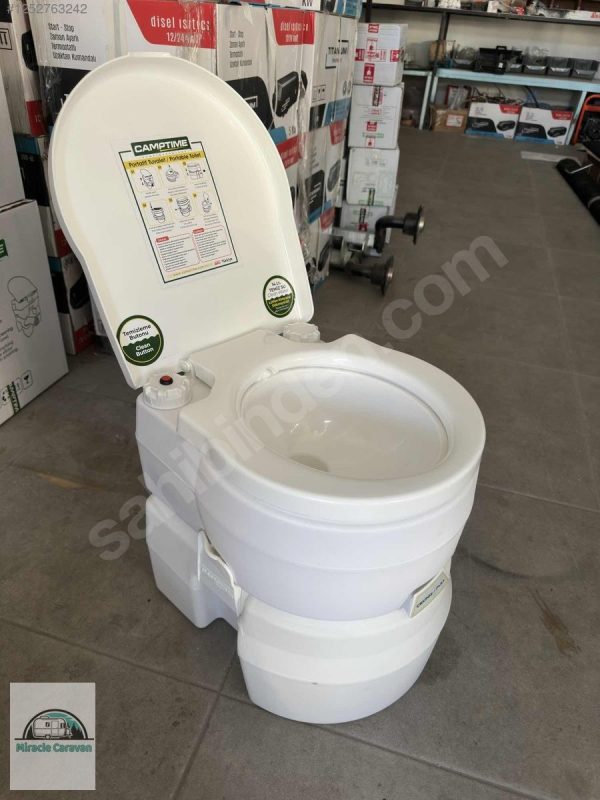 Taşınabilir Portatif Tuvalet 24 lt Taharet Musluklu