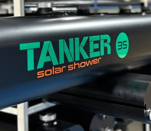 Araç Üstü Basınçlı Su Tankı Dikey Tanker Solar Shower 35 L