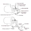 WERD E-BOİLER | 12V ELEKTRİKLİ KARAVAN SU ISITICI - 10 LİTRE KAPASİTE
